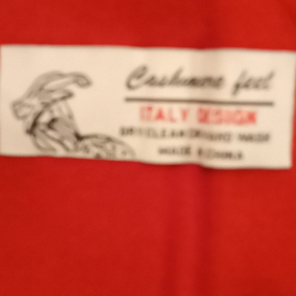 Red Pashmina Cashmere Feel Winter Scarf - Picture 6 of 15